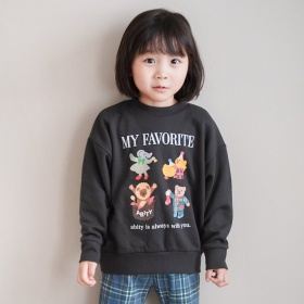 【aBity select./アビティセレクト】MY FAVORITEアソートモチーフ裏毛トレーナー