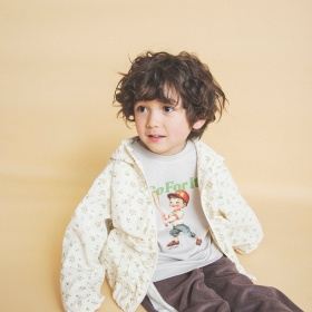 【aBity select./アビティセレクト】レトロタッチBOY＆GIRL長袖Tシャツ