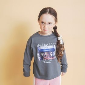 【aBity select./アビティセレクト】フォト＆イラスト長袖Tシャツ