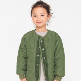 【キルティング】中綿ブルゾン