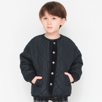 【キルティング】中綿ブルゾン