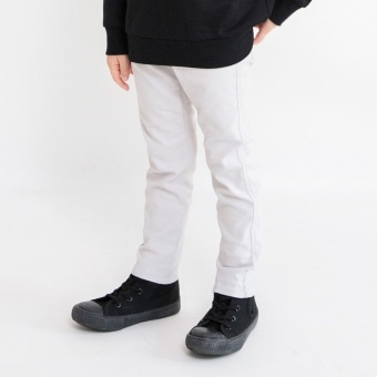 【フィットストレート/プレミアムストレッチ】裏起毛ツイルパンツ