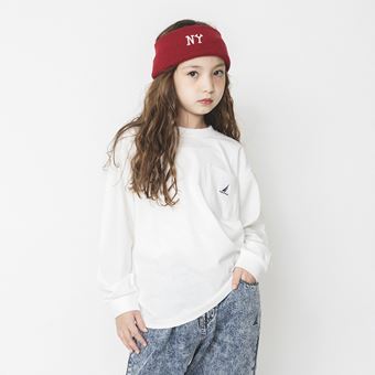 【NAUTICA/ノーティカ】ポケット付き長袖Tシャツ