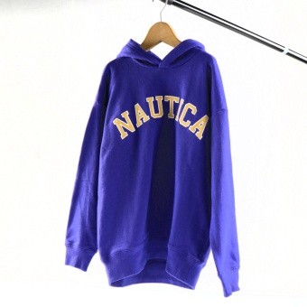 【NAUTICA/ノーティカ】アップリケロゴ裏毛パーカー
